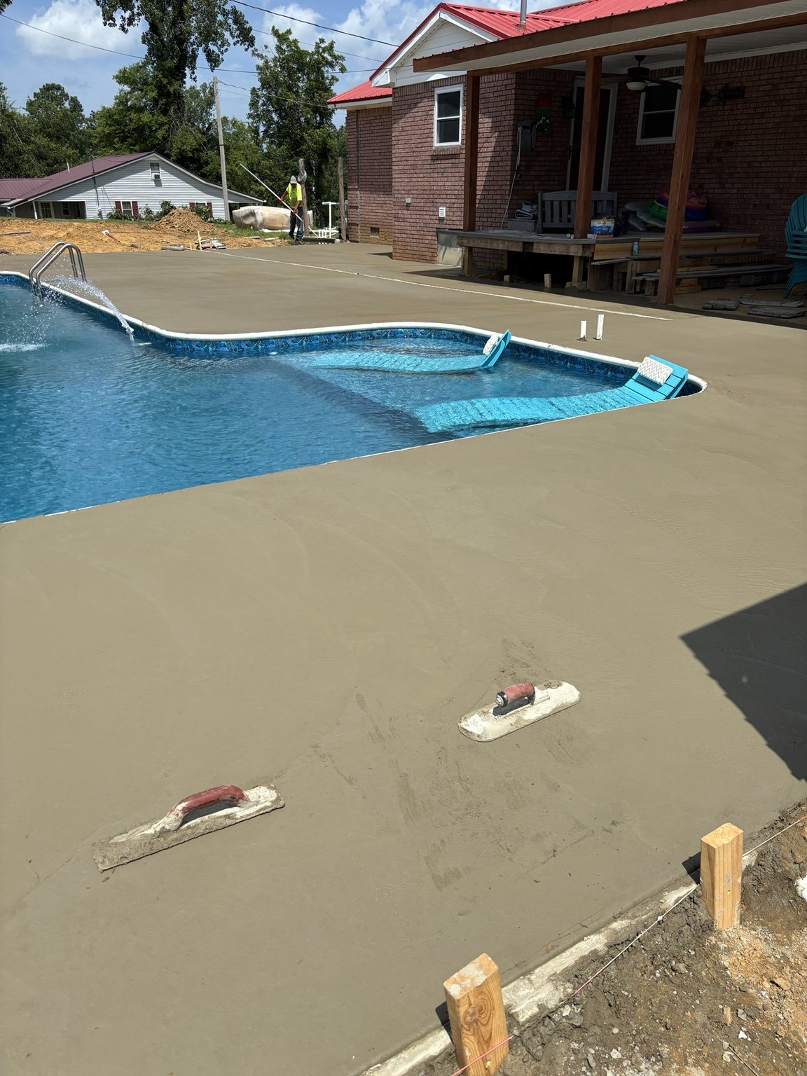 Pool deck project